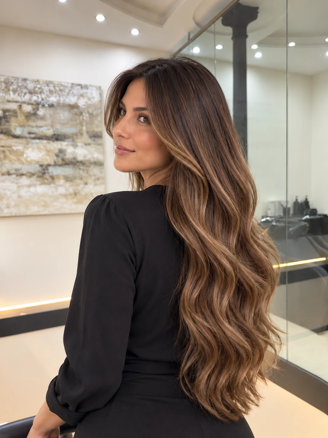 Imagen editorial creada con IA para Extensiones en el entorno de Belyra